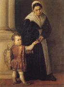 Marescalca, Pietro Child with Nurse China oil painting reproduction